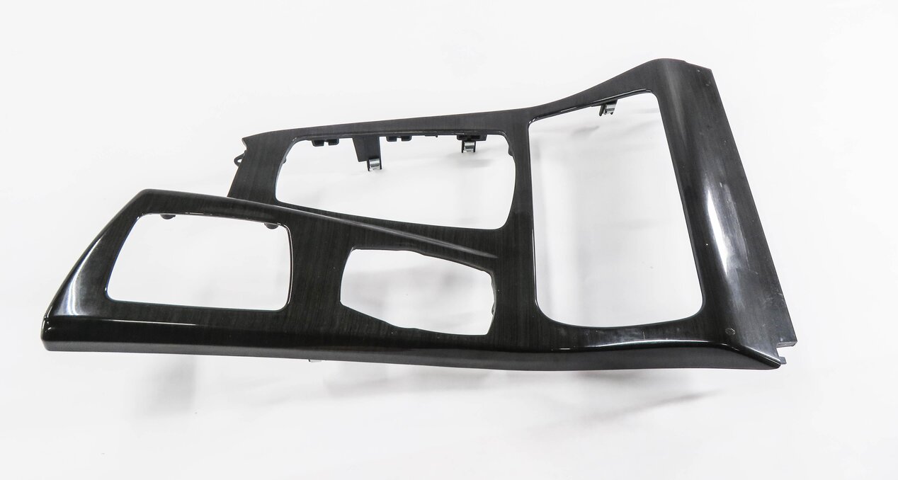 Thumbnail 13: 2013 BMW 535i (F10) DASH DOOR CONSOLE WOOD GRAIN TRIM SET (FINELINE WOOD GRAIN)