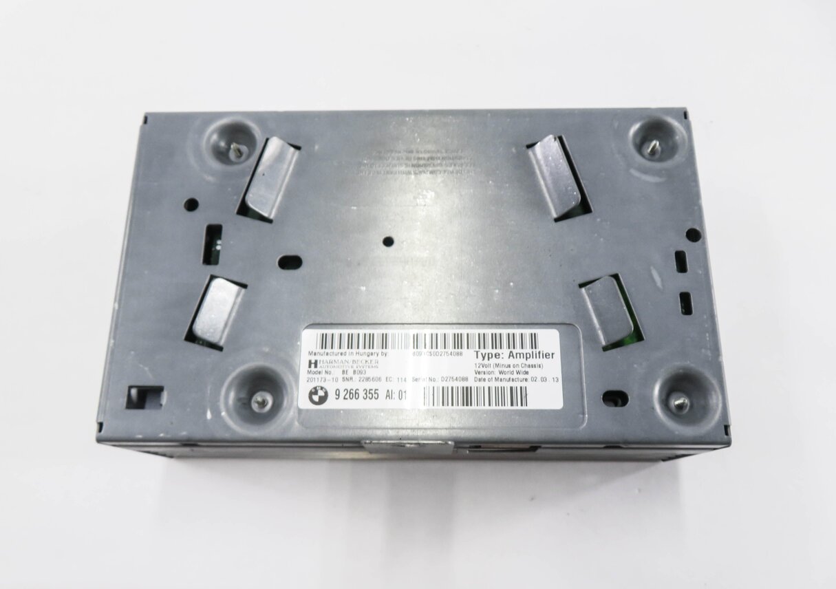 Thumbnail 3: 10-13 BMW 528i 535i 550i (F10) RADIO STEREO HARMAN BECKER AUDIO AMP AMPLIFIER