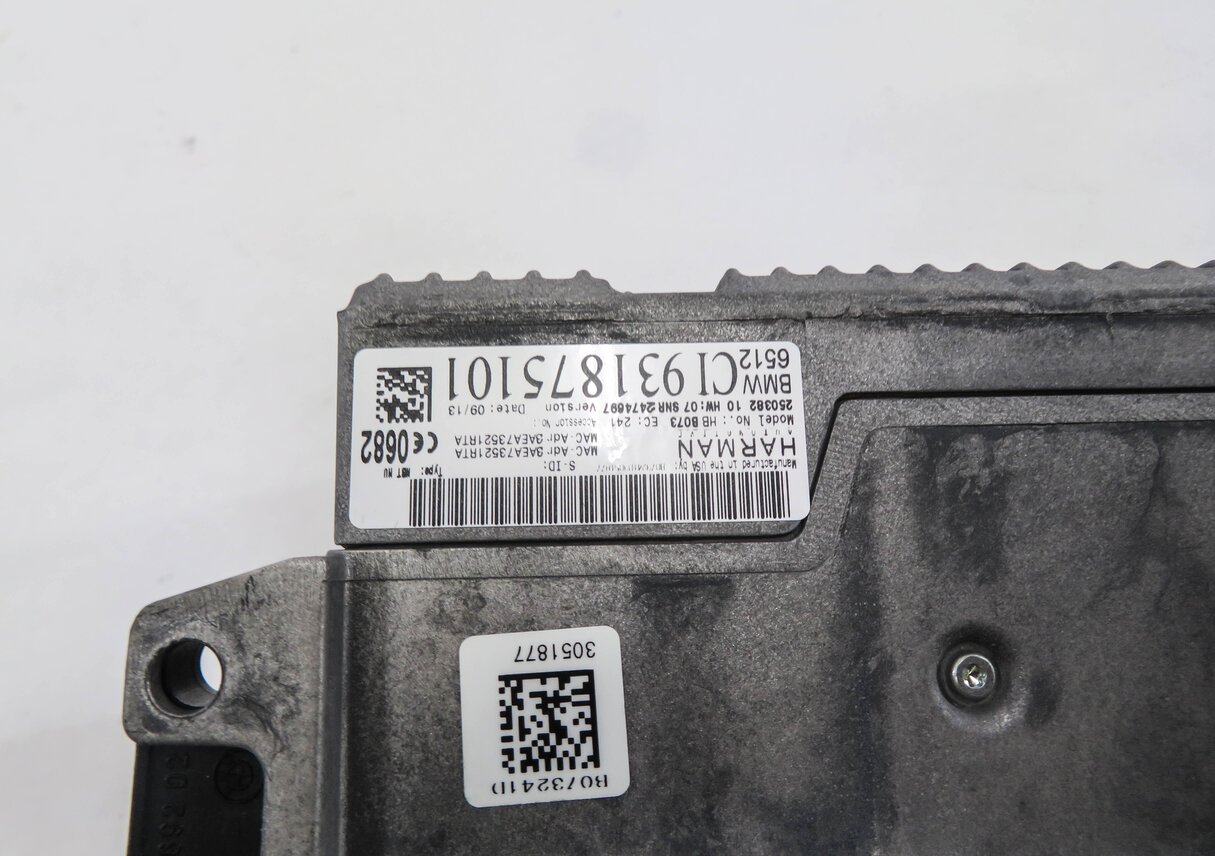 Thumbnail 5: 12-14 BMW 328i 335i 528i 535i 550i 740i 750i 760i - CD DVD NAV STEREO RECEIVER