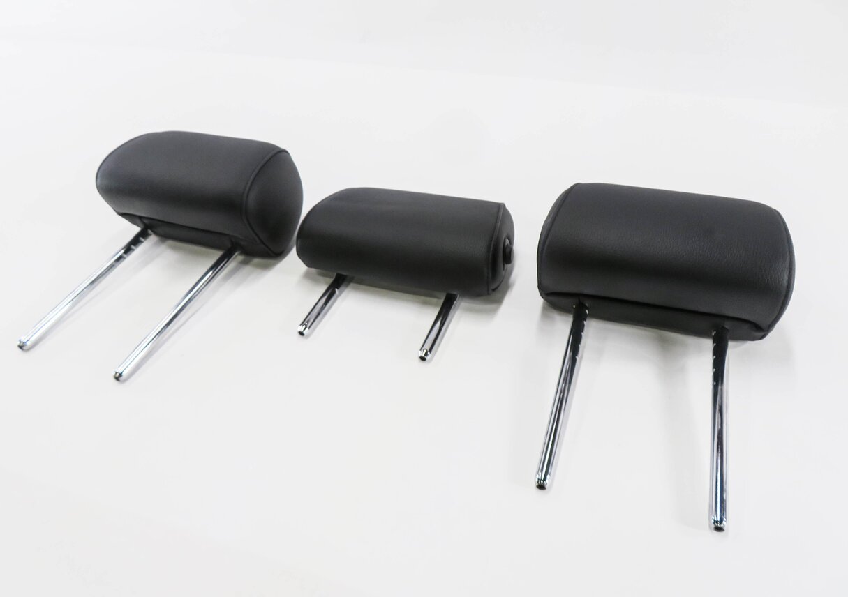 Thumbnail 3: 2013 BMW 535i (F10) REAR SEAT HEADREST SET-2 (BLACK DAKOTA LEATHER LCSW)