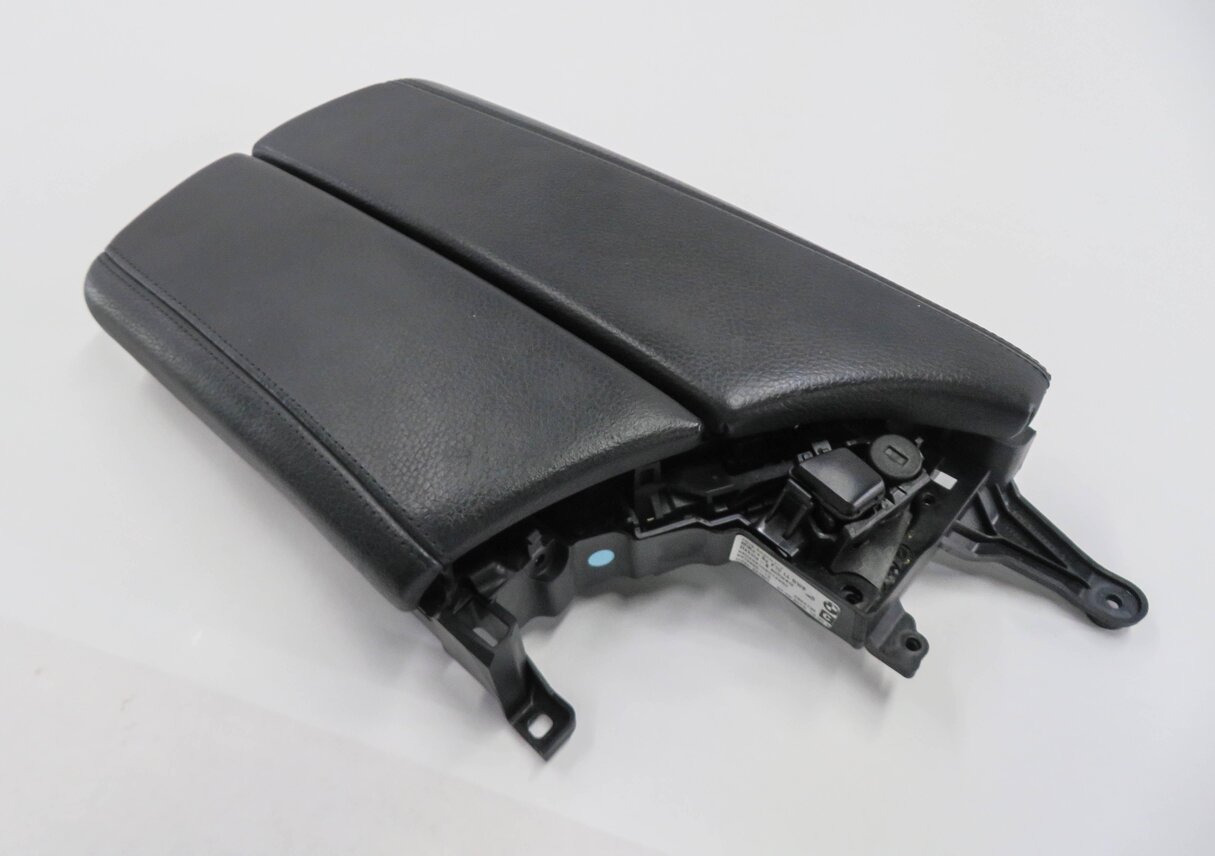2012-2016 BMW 528i 535i 550i (F10) FRONT CENTER CONSOLE ARMREST LID (BLACK LCSW)