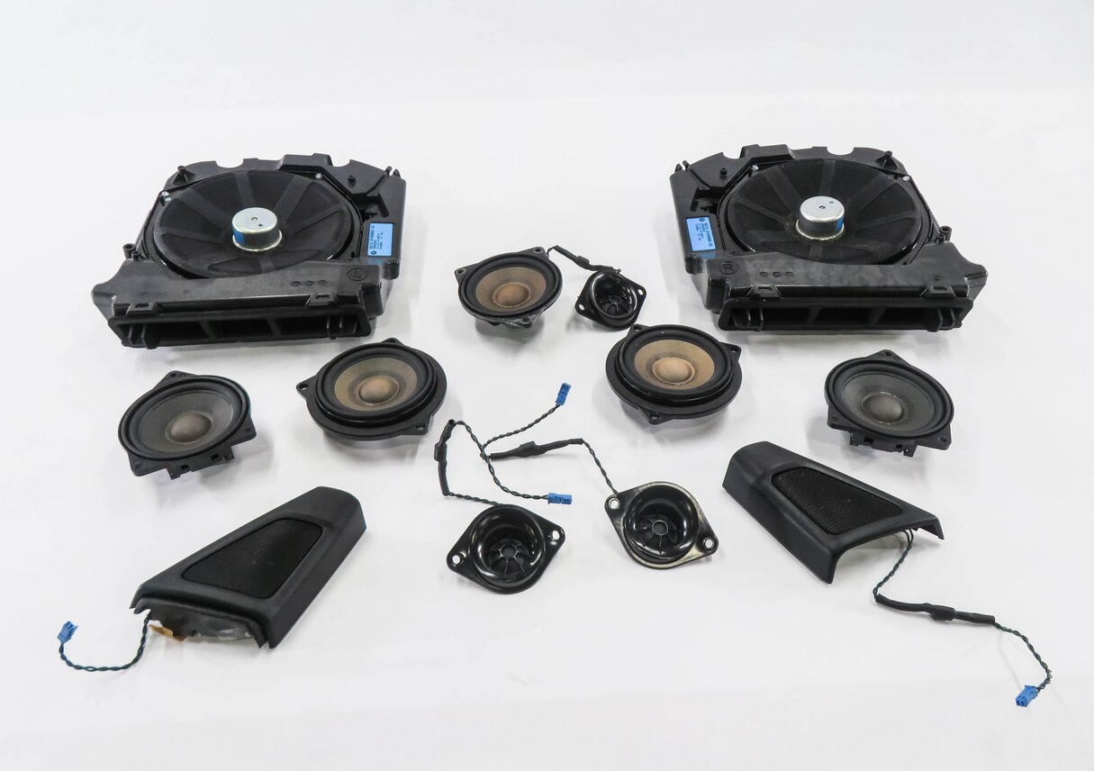 2013 BMW 535i (F10) RADIO STEREO SUB SUBWOOFER TWEETER SPEAKER SET-12