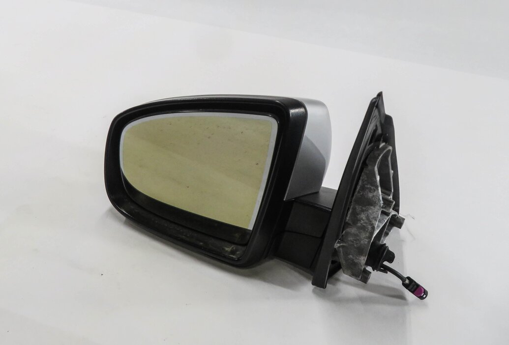 Thumbnail 3: 2010-2013 BMW X5 (E70) LEFT P-FOLD AUTODIM CAMERA HEATED DOOR MIRROR (SILVER)
