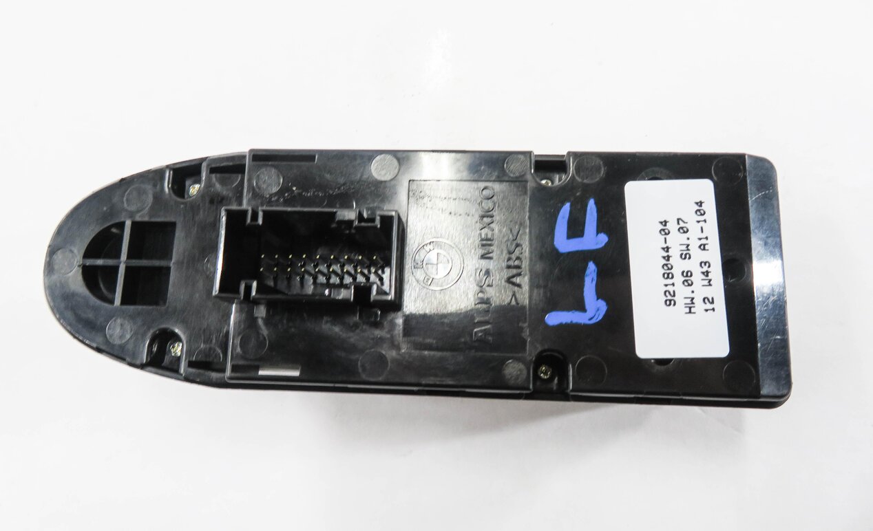 Thumbnail 4: 2007-2014 BMW X5 X5M X6 X6M (E70 / E71) LEFT DRIVER DOOR WINDOW SWITCH (P-FOLD)