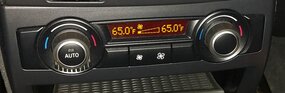Thumbnail 2: 2007-2013 BMW X5 (E70) REAR HEATER A/C CLIMATE TEMPERATURE CONTROL PANEL