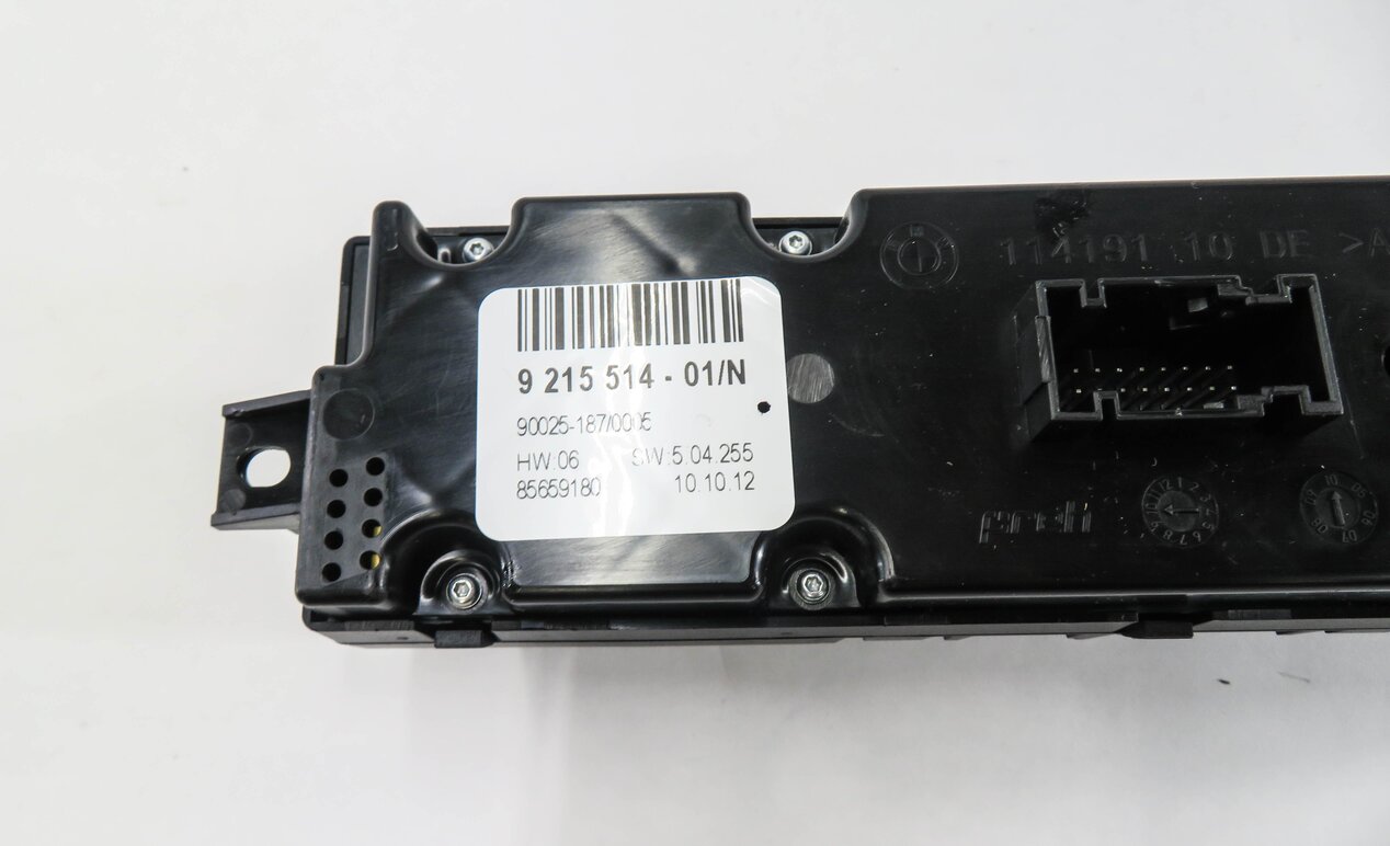 Thumbnail 6: 2007-2013 BMW X5 (E70) REAR HEATER A/C CLIMATE TEMPERATURE CONTROL PANEL