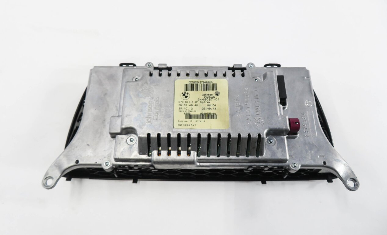 Thumbnail 5: 10-14 BMW X5 X5M X6 X6M (E70 E71 E72) FRONT GPS NAVIGATION MEDIA DISPLAY SCREEN