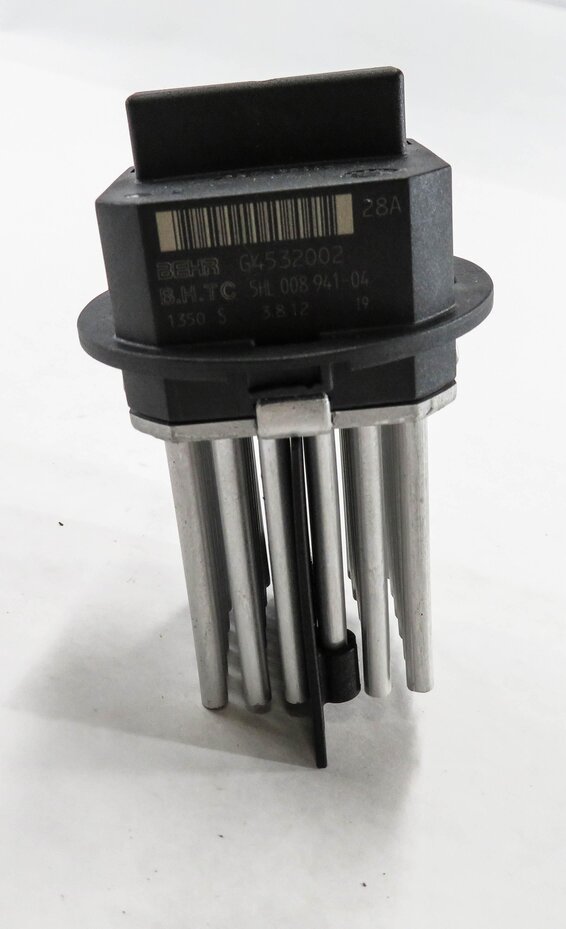 Thumbnail 4: 2013 BMW X5 (E70) REAR HEATER A/C BLOWER FAN MOTOR SPEED RESISTOR