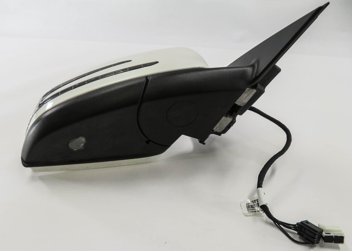 Thumbnail 6: 12-15 MERCEDES C250 C350 C63 (W204) RIGHT HEATED MEMORY DOOR MIRROR (WHITE)
