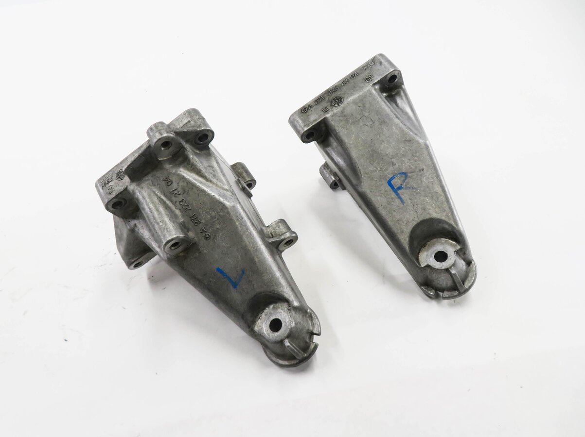 Thumbnail 1: 2012 MERCEDES C250 (W204) 1.8L M271 TURBO ENGINE MOTOR MOUNT BRACKET SET-2