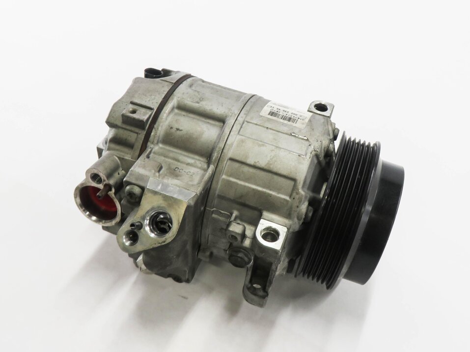 12-15 MERCEDES C250 SLK250 (W204 R172) 1.8L TURBO ENGINE AIR A/C COMPRESSOR PUMP