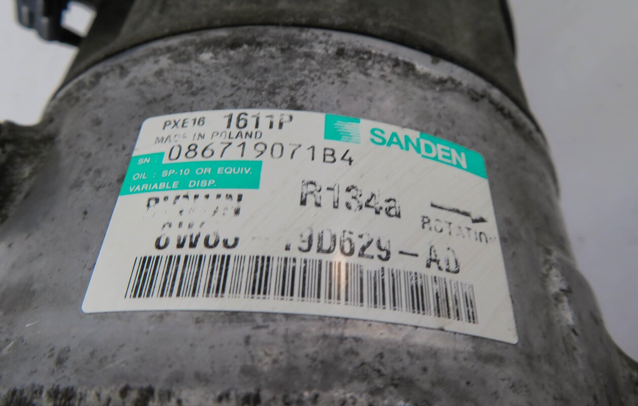 Thumbnail 5: 2010-2013 LAND ROVER LR4 - RANGE ROVER SPORT (L320) A/C AIR COMPRESSOR PUMP