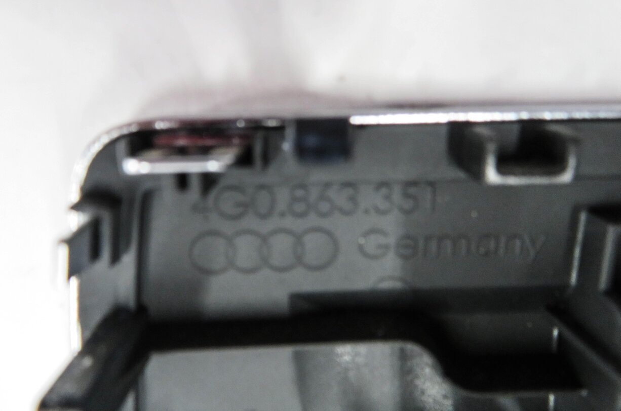 Thumbnail 5: 2012-2015 AUDI A6 S6 A7 S7 (C7 4G8) REAR HEATER A/C TEMPERATURE CONTROL PANEL