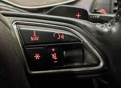 Thumbnail 3: 2012 AUDI A6 A7 (C7 4G8) 3-SPOKE SPORT STEERING WHEEL w/ PADDLES (BLACK LEATHER)