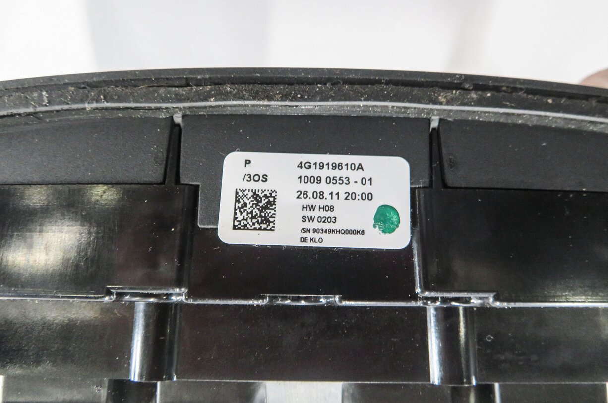 Thumbnail 6: 12-15 AUDI A6 S6 A7 S7 RS7 (C7 4G8) STEREO PHONE NAVIGATION MMI CONTROL SWITCH