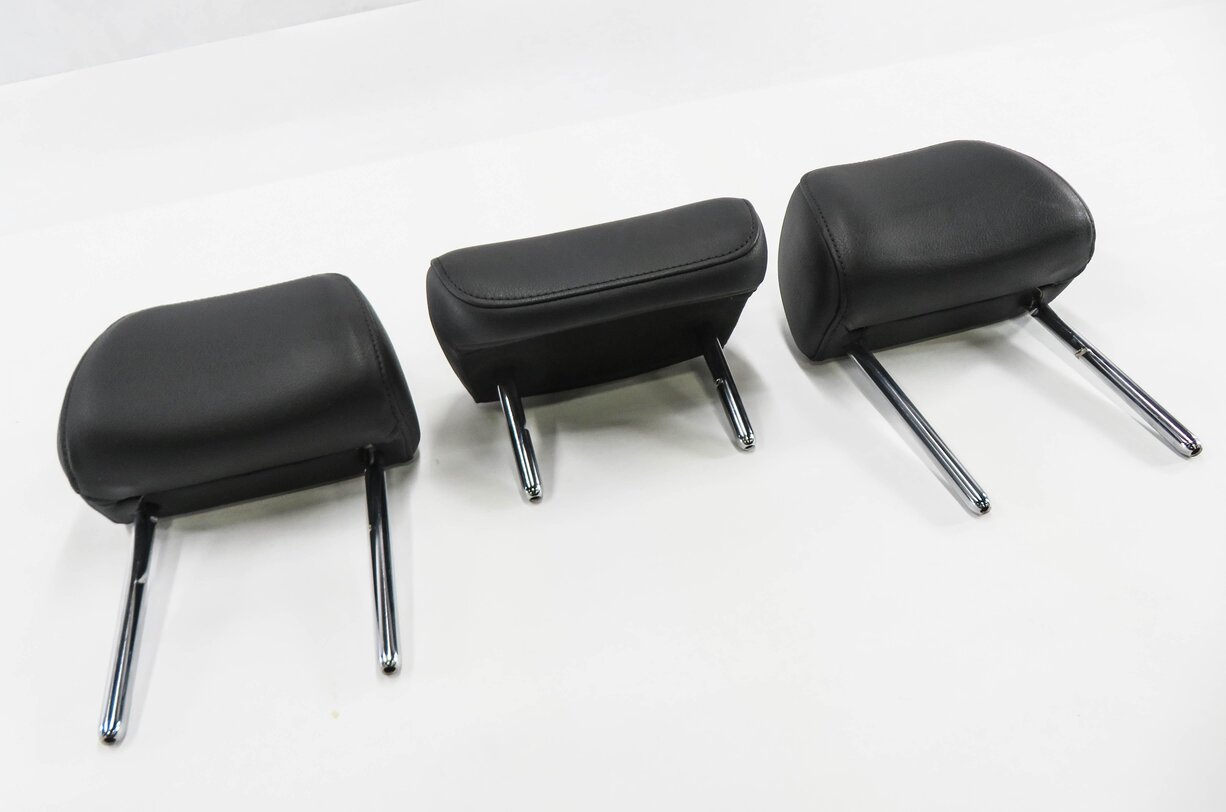 2012 AUDI A6 (C7) REAR SEAT HEADREST SET-3 (BLACK FZ)