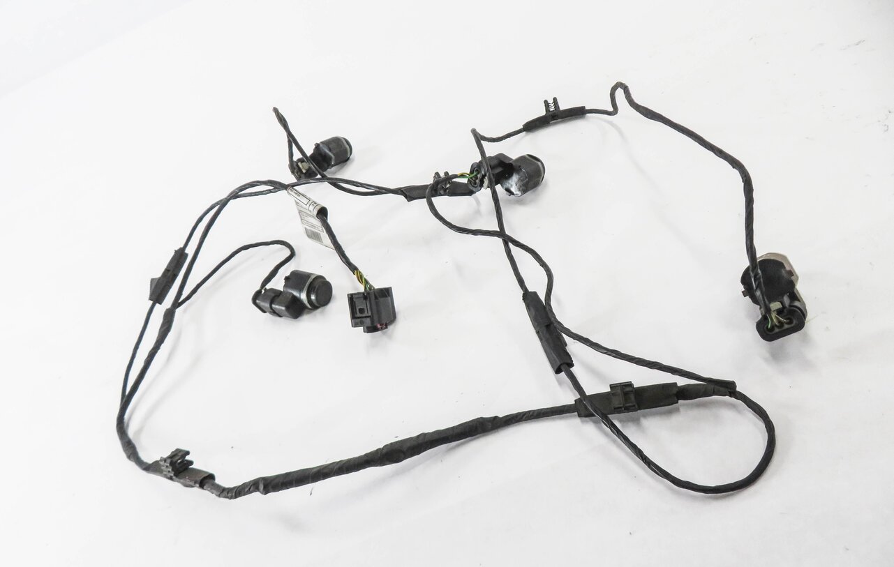 Thumbnail 2: 2011 BMW X5M ///M (E70) REAR PDC PARK DISTANCE SENSOR SET w/ HARNESS (BLACK 416)