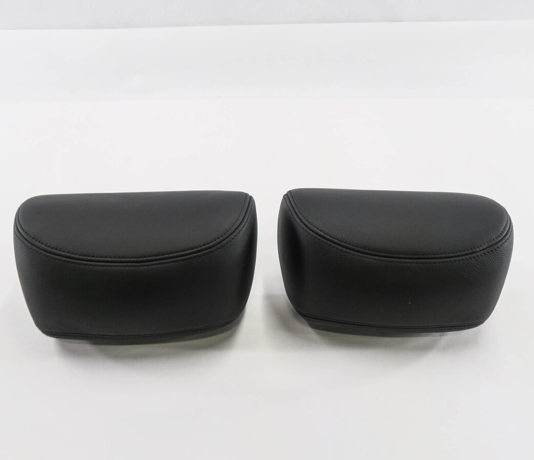 Thumbnail 3: 2011 BMW X5M ///M (E70) LEFT & RIGHT REAR SEAT HEADREST SET-2 (BLACK LEATHER)