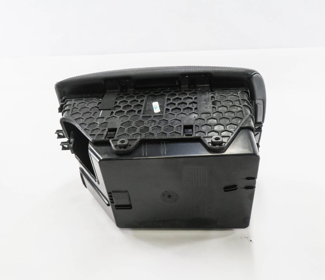 Thumbnail 5: 10-13 BMW X5 X5M (E70) FRONT CENTER CONSOLE STORAGE COMPARTMENT ARMREST (BLACK)