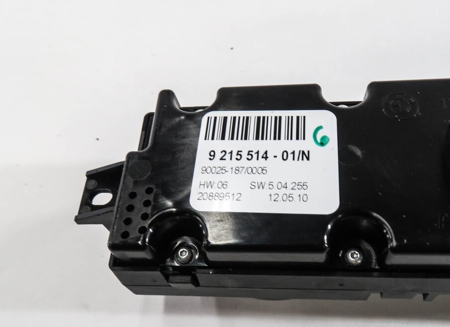 Thumbnail 5: 2011 BMW X5M ///M (E70) REAR HEATER A/C TEMPERATURE CLIMATE CONTROL PANEL