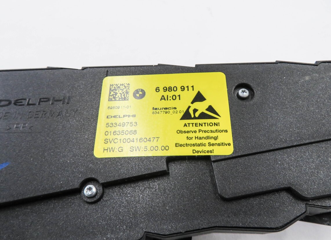 Thumbnail 5: 2011 BMW X5M ///M (E70) LEFT FRONT DRIVER MEMORY SEAT ADJUSTMENT SWITCH BUTTON