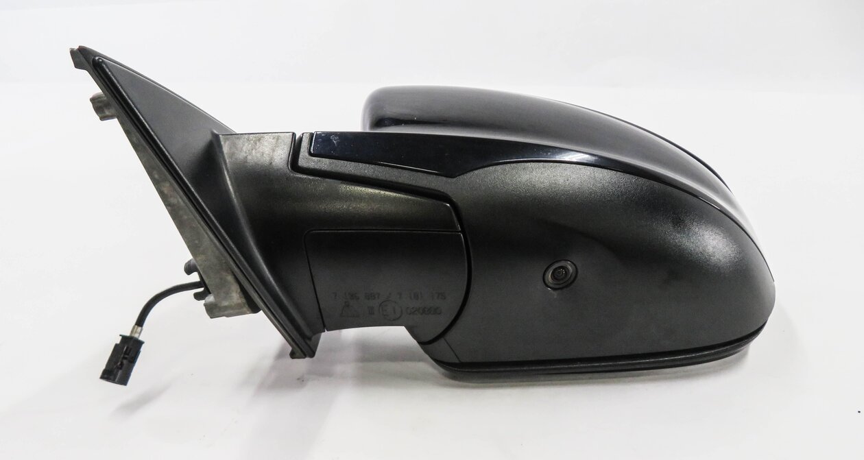 Thumbnail 6: 10-13 BMW X5M ///M (E70) LEFT DRIVER P-FOLD HEATED CAMERA DOOR MIRROR (BLACK)