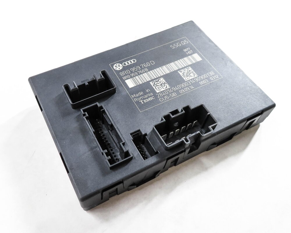 2009-2017 AUDI Q5 (8R) LEFT FRONT DRIVER MEMORY SEAT CONTROL MODULE COMPUTER