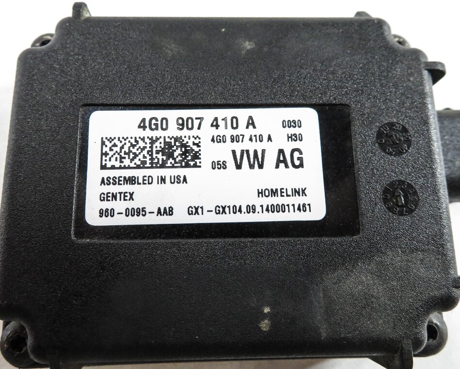 Thumbnail 4: 12-18 AUDI A4 S4 A6 S6 A7 S7 A8 S8 Q5 SQ5 - HOMELINK GARAGE DOOR OPENER MODULE