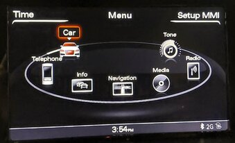 2013-2017 AUDI A5 S5 Q5 Q7 (4L B8 8T 8R) GPS NAVIGATION MEDIA DISPLAY SCREEN 7"