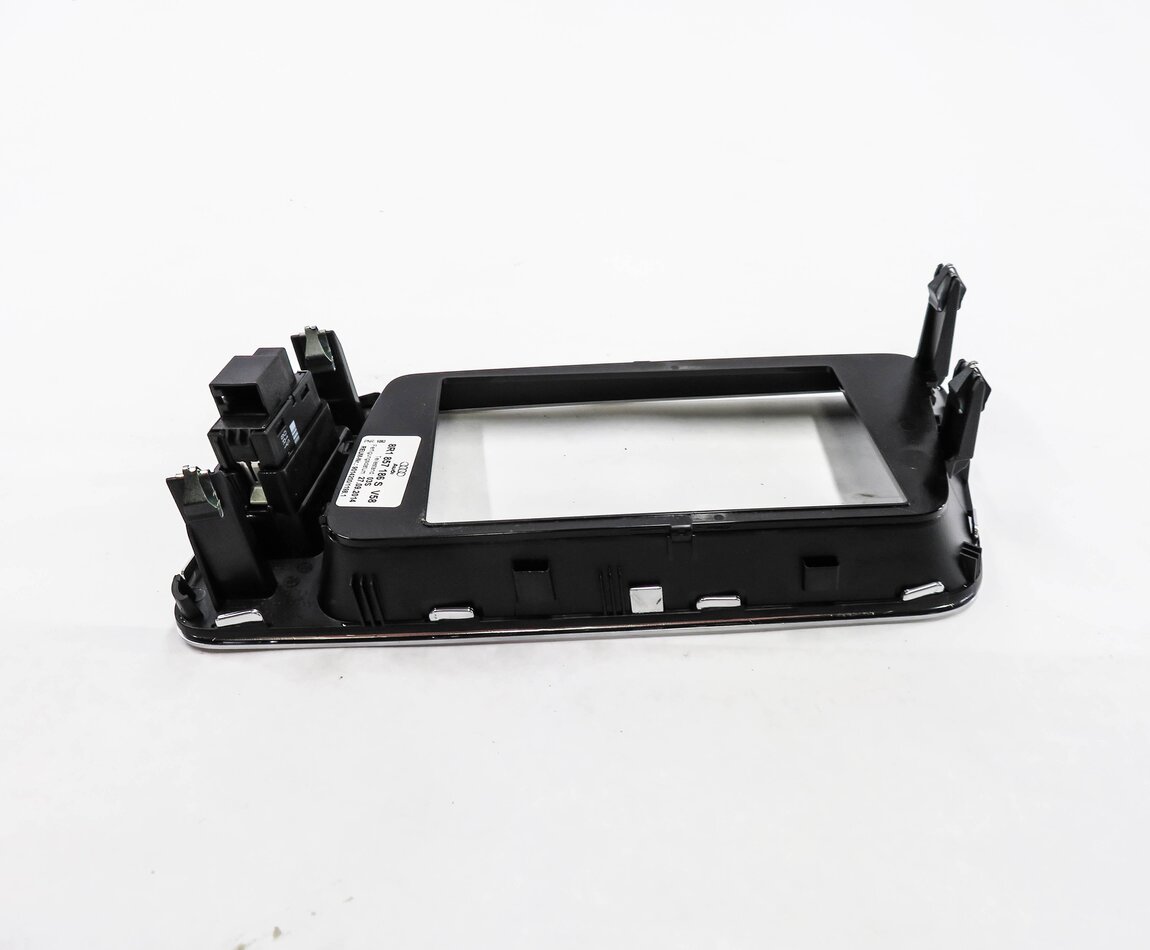 Thumbnail 3: 2015 AUDI Q5 (B8 8R) CENTER DASH GPS NAVIGATION SCREEN TRIM w/ HAZARD SWITCH
