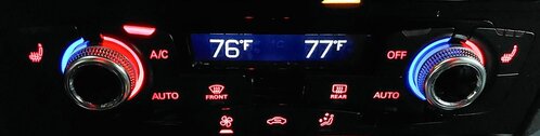 Thumbnail 2: 13-17 AUDI A4 S4 A5 S5 RS5 Q5 SQ5 (B8 8K 8T 8R) HEATER A/C TEMPERATURE CONTROL