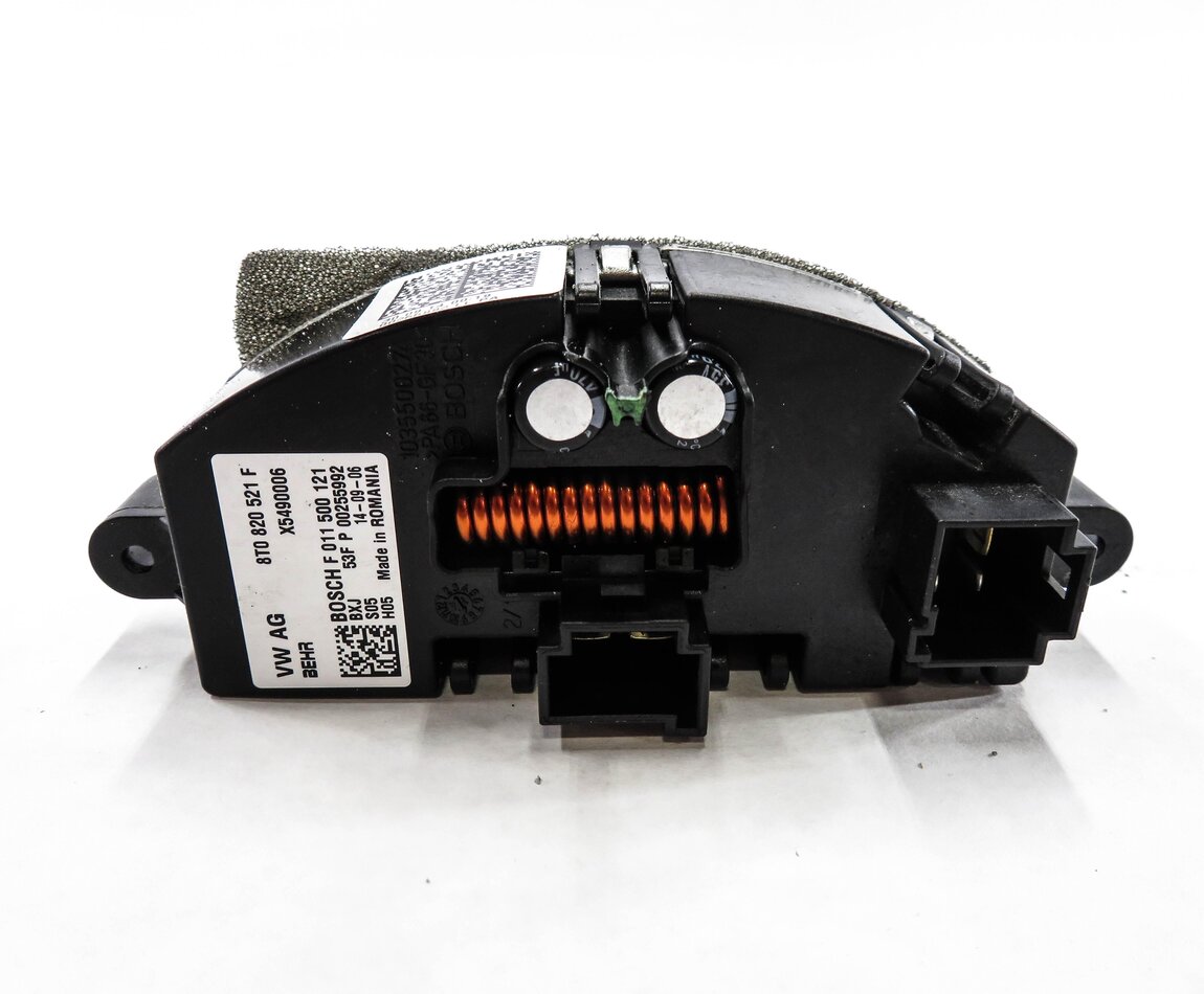 Thumbnail 4: 2015 AUDI Q5 (B8 8R) FRONT HEATER A/C BLOWER FAN MOTOR SPEED RESISTOR
