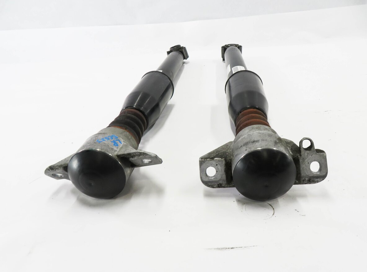2015 AUDI Q5 (B8 8R) LEFT & RIGHT REAR SUSPENSION SHOCK STRUT SET-2