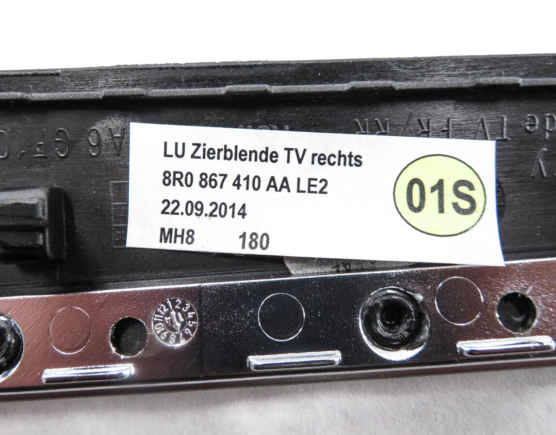Thumbnail 10: 2015 AUDI Q5 (B8 8R) DASH DOOR CONSOLE TRIM PANEL SET (DARK WALNUT WOOD 5MG)