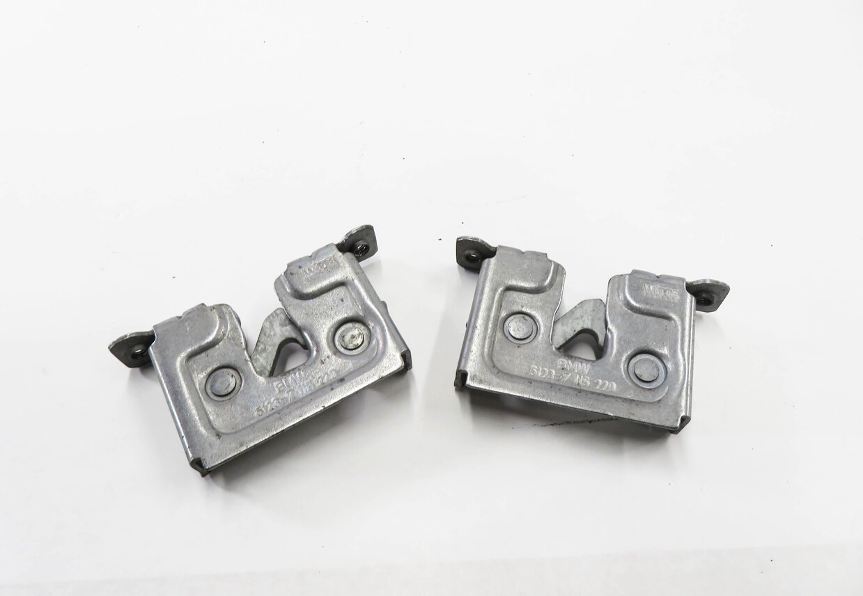 Thumbnail 3: 2011 BMW 335i (E90) FRONT LEFT & RIGHT LOWER HOOD LOCK LATCH SET-2