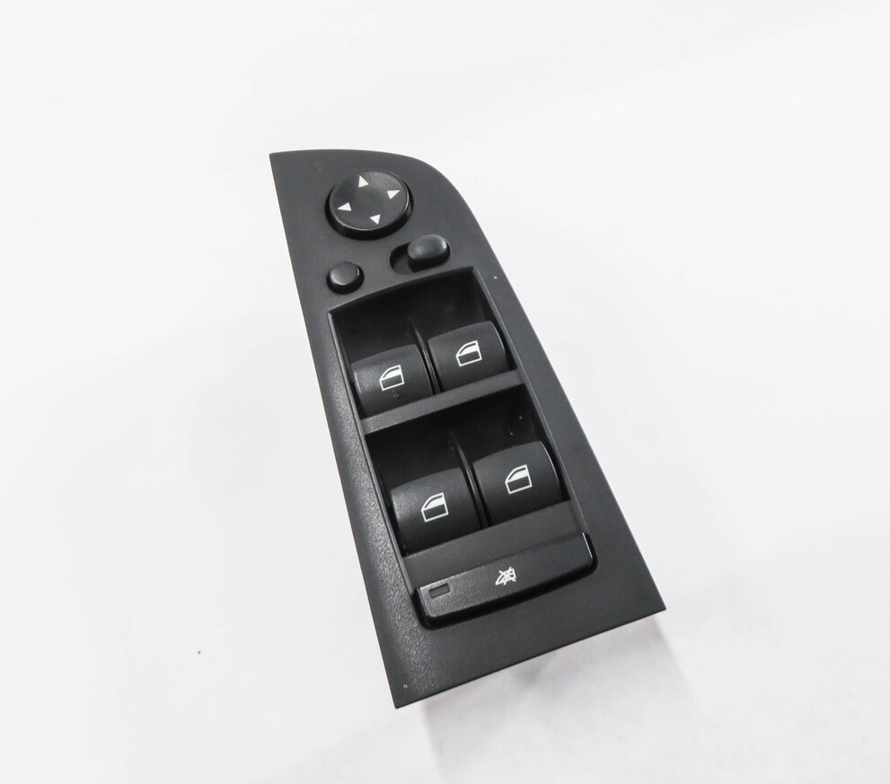 2006-2012 BMW 325i 328i 330i 335i M3 (E90) DRIVER P-FOLD WINDOW SWITCH (BLACK)