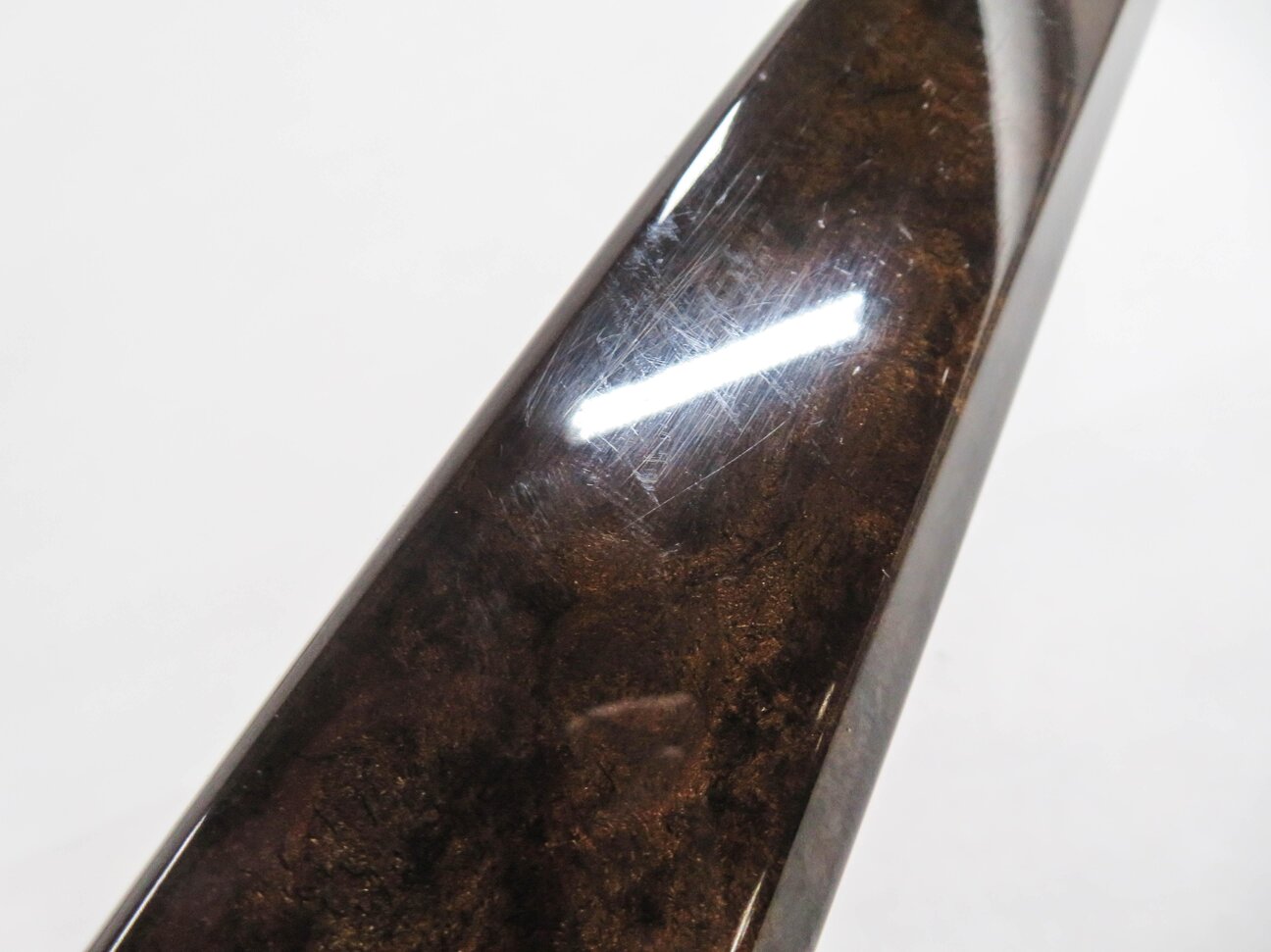 Thumbnail 5: 2011 BMW 335i (E90) DASH DOOR CONSOLE WOOD GRAIN TRIM SET (BURR WALNUT WOOD)