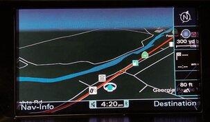 10-17 AUDI A4 S4 A5 Q5 Q7 (B8 8K 8T 8R 4L) GPS NAVIGATION MEDIA DISPLAY SCREEN