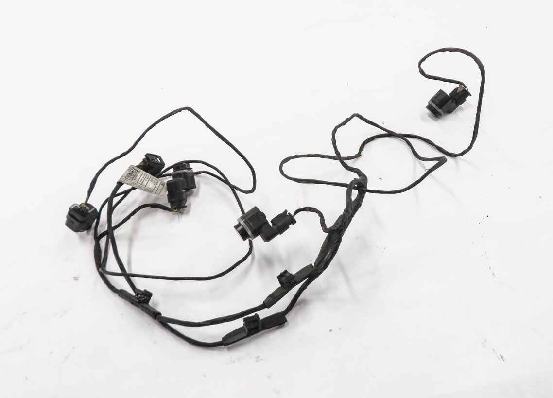 2012 BMW X5 (E70) REAR PDC PARK DISTANCE SENSOR SET w/ HARNESS (SPACE GRAY A52)