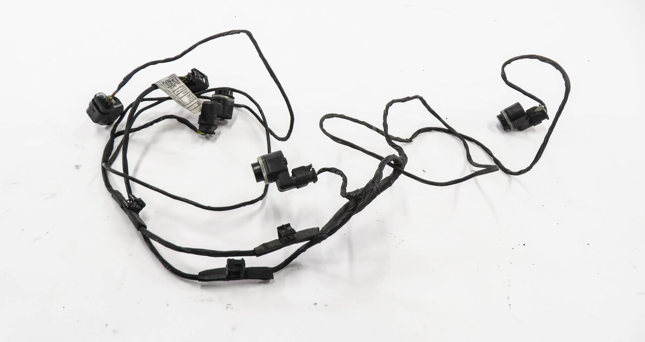 Thumbnail 2: 2012 BMW X5 (E70) REAR PDC PARK DISTANCE SENSOR SET w/ HARNESS (SPACE GRAY A52)