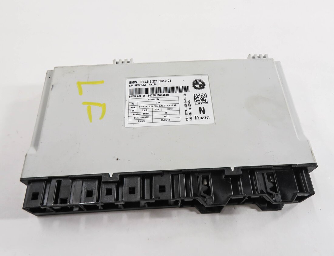Thumbnail 2: 2011-2014 BMW X5 X5M X6 X6M (E70 E71) LEFT FRONT DRIVER SEAT CONTROL MODULE