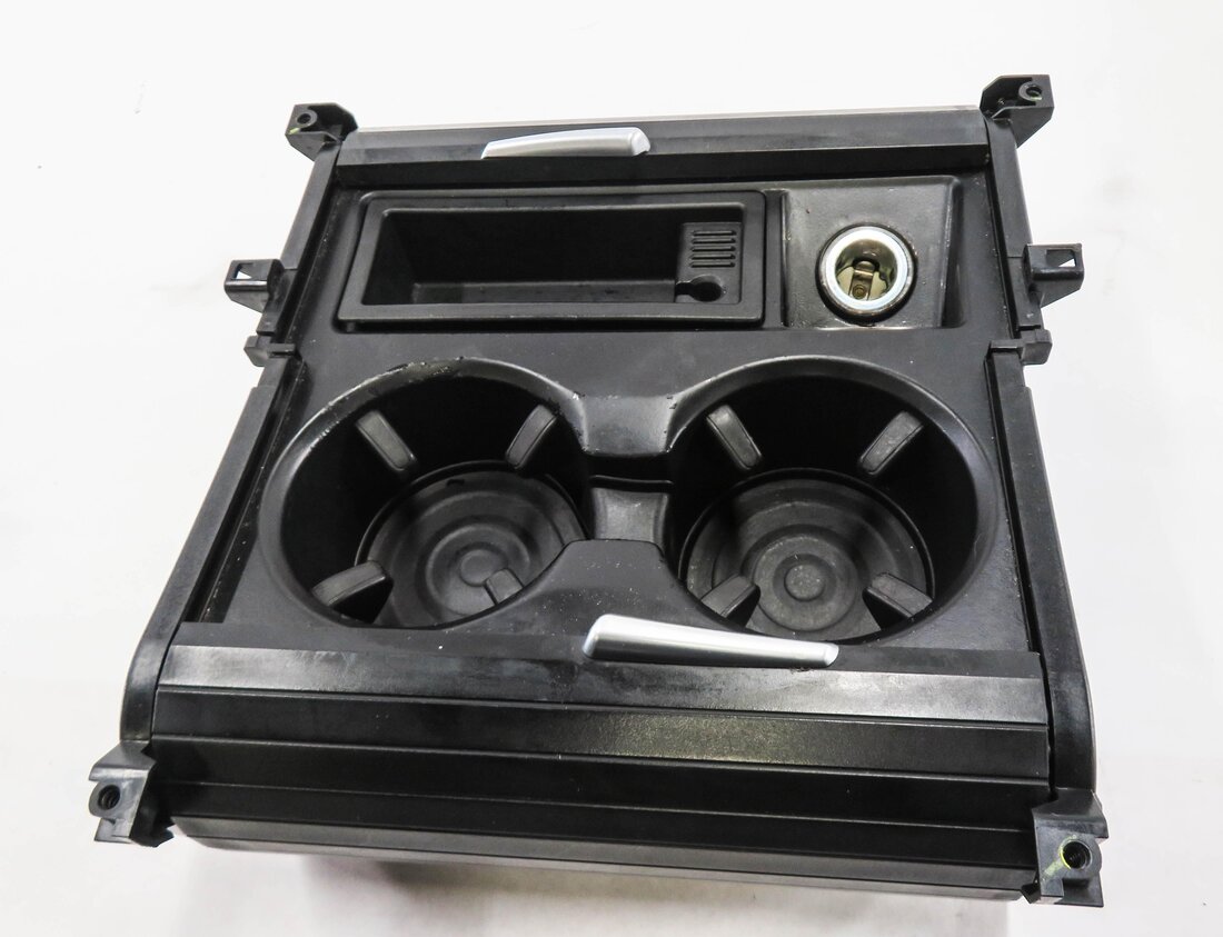 Thumbnail 6: 2012 BMW X5 (E70) FRONT CUP HOLDER ASH TRAY COMPARTMENT w/ INSERT