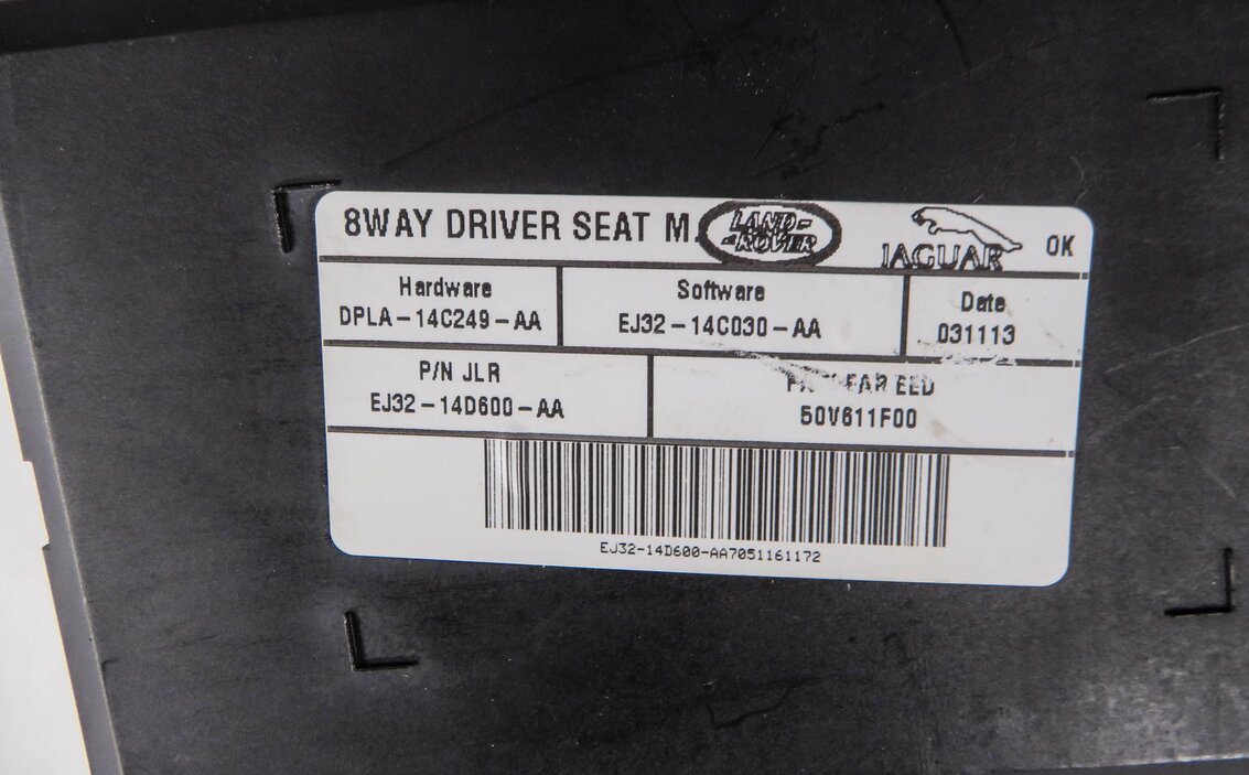 Thumbnail 4: 2014 RANGE ROVER EVOQUE (L538) LEFT FRONT DRIVER MEMORY SEAT CONTROL MODULE