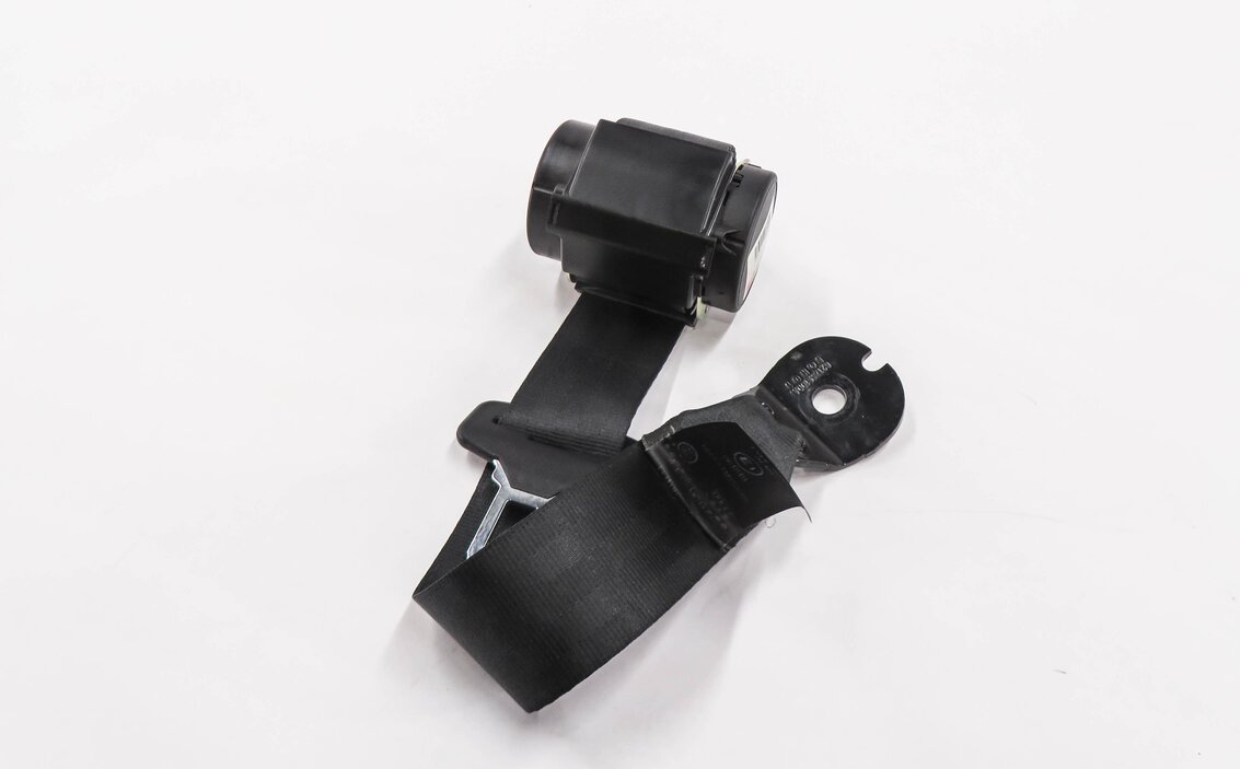 2014 RANGE ROVER EVOQUE (L538) RIGHT REAR 2nd ROW SEAT SEATBELT RETRACTOR BLACK