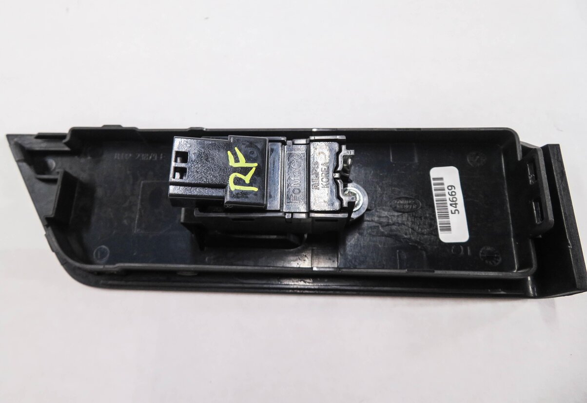 Thumbnail 3: 2014 RANGE ROVER EVOQUE (L538) RIGHT FRONT PASSENGER DOOR WINDOW SWITCH w/ TRIM