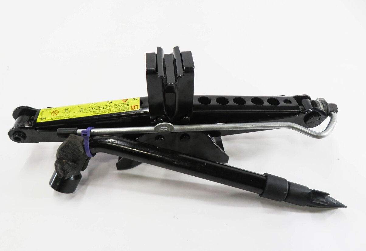 Thumbnail 3: 12-19 RANGE ROVER EVOQUE (L538) EMERGENCY SPARE TIRE JACK WRENCH TOOL KIT SET
