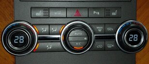 Thumbnail 2: 2012-2013 RANGE ROVER SPORT (L320) FRONT HEATER A/C TEMPERATURE CLIMATE CONTROL
