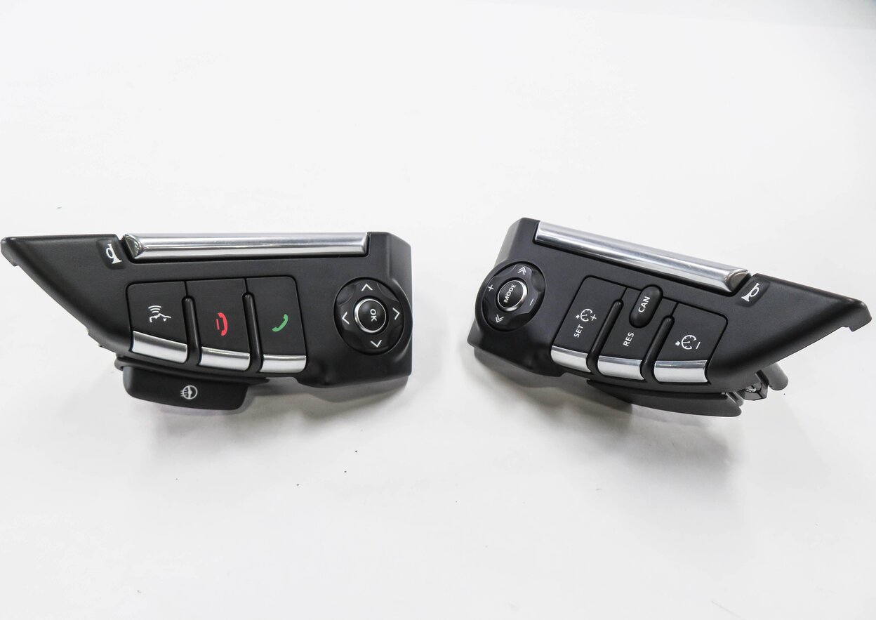 Thumbnail 2: 2012 RANGE ROVER SPORT (L320) LEFT & RIGHT STEERING WHEEL SWITCH BUTTON SET-2