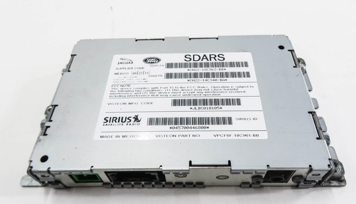 Thumbnail 2: 12-13 LAND ROVER LR2 LR4 EVOQUE RANGE ROVER SPORT SIRUIS SATELLITE RADIO MODULE