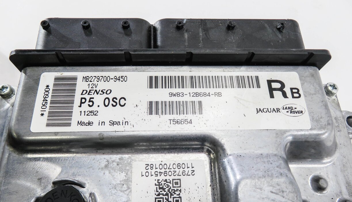 Thumbnail 17: 12-13 RANGE ROVER SPORT (L320) 5.0L SUPERCHARGED ENGINE ECM BCM MODULE KEY SET